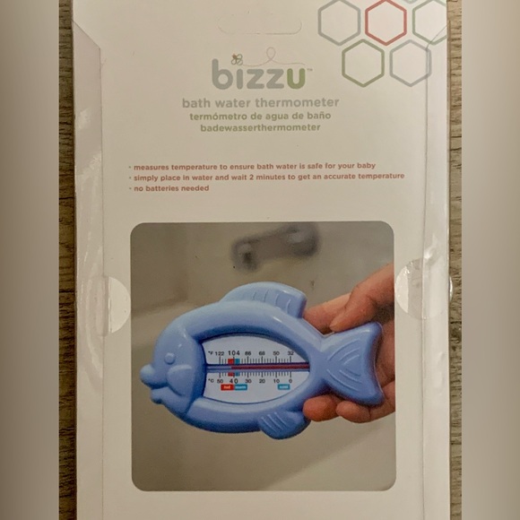 NEW Baby bath sponges & water thermometer - Picture 5 of 10